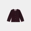 Newborn & Baby Bonpoint Sweaters And Cardigans | Tibile Cardigan Grape