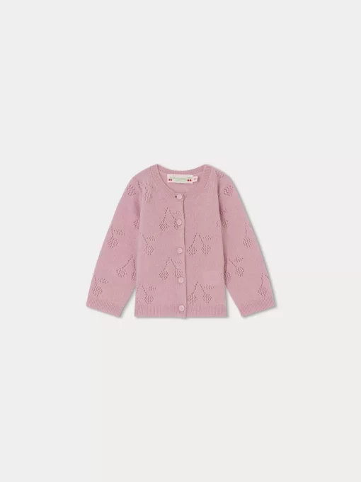 Newborn & Baby Bonpoint Sweaters And Cardigans | Tibile Cardigan Peony