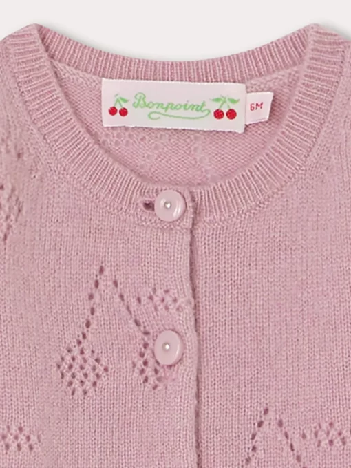Newborn & Baby Bonpoint Sweaters And Cardigans | Tibile Cardigan Peony