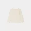 Child Bonpoint Tops | Tidjiane Long-Sleeved T-Shirt Alabaster White