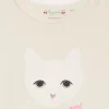 Child Bonpoint Tops | Tidjiane Long-Sleeved T-Shirt Alabaster White