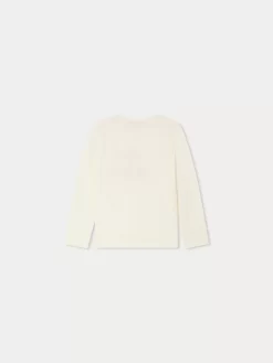Child Bonpoint Tops | Tidjiane Long-Sleeved T-Shirt Ecru