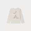 Child Bonpoint Tops | Tidjiane Long-Sleeved T-Shirt Heathered Gray