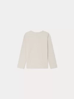 Child Bonpoint Tops | Tidjiane Long-Sleeved T-Shirt Heathered Gray