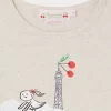Child Bonpoint Tops | Tidjiane Long-Sleeved T-Shirt Heathered Gray