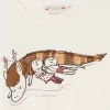 Child Bonpoint Tops | Tidjiane Long-Sleeved T-Shirt White Milk