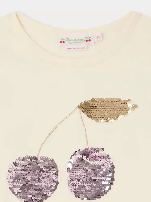 Child Bonpoint Tops | Tidjiane T-Shirt Ivory