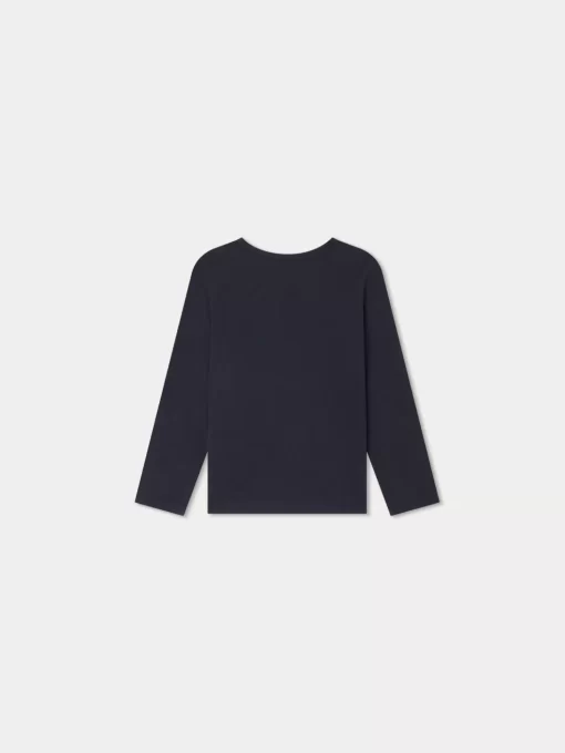 Child Bonpoint Tops | Tidjiane T-Shirt Navy