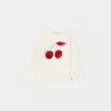 Child Bonpoint Tops | Tidjiane T-Shirt White Milk