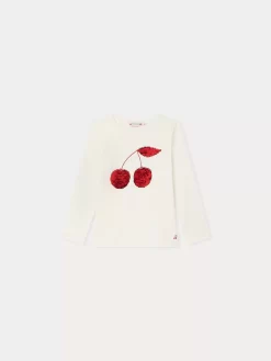Child Bonpoint Tops | Tidjiane T-Shirt White Milk