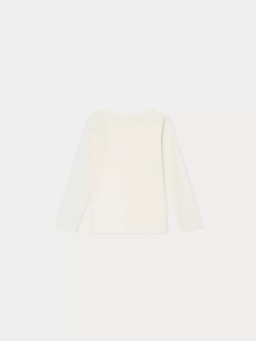 Child Bonpoint Tops | Tidjiane T-Shirt White Milk