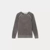 Child Bonpoint Cardigans And Sweaters | Tiego Sweater Mauve Gray