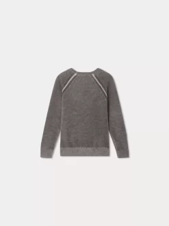Child Bonpoint Cardigans And Sweaters | Tiego Sweater Mauve Gray