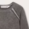 Child Bonpoint Cardigans And Sweaters | Tiego Sweater Mauve Gray