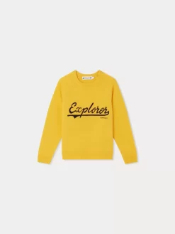 Child Bonpoint Cardigans And Sweaters | Tiego Sweater Orange