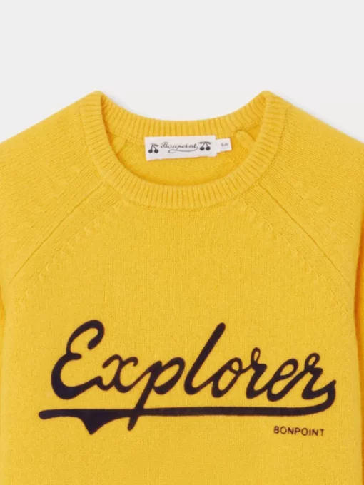 Child Bonpoint Cardigans And Sweaters | Tiego Sweater Orange