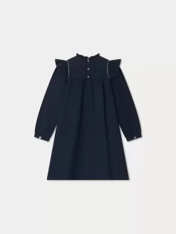 Child Bonpoint Dresses | Tilia Dress Navy