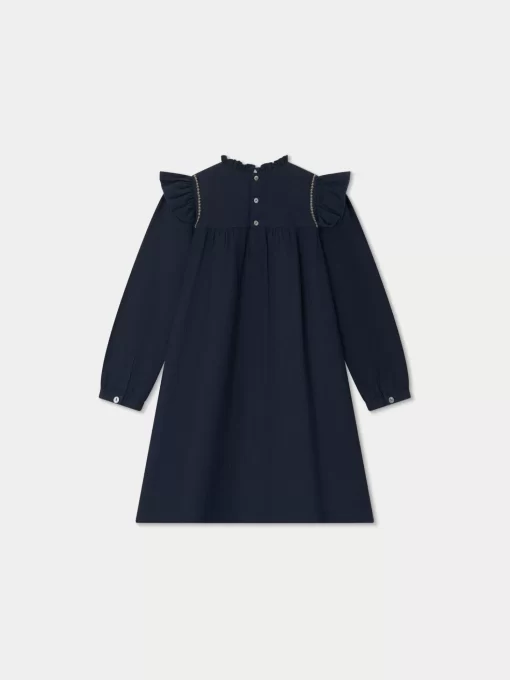 Child Bonpoint Dresses | Tilia Dress Navy