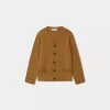 Child Bonpoint Cardigans And Sweaters | Tilian Cardigan Camel