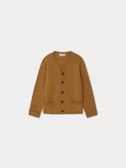 Child Bonpoint Cardigans And Sweaters | Tilian Cardigan Camel