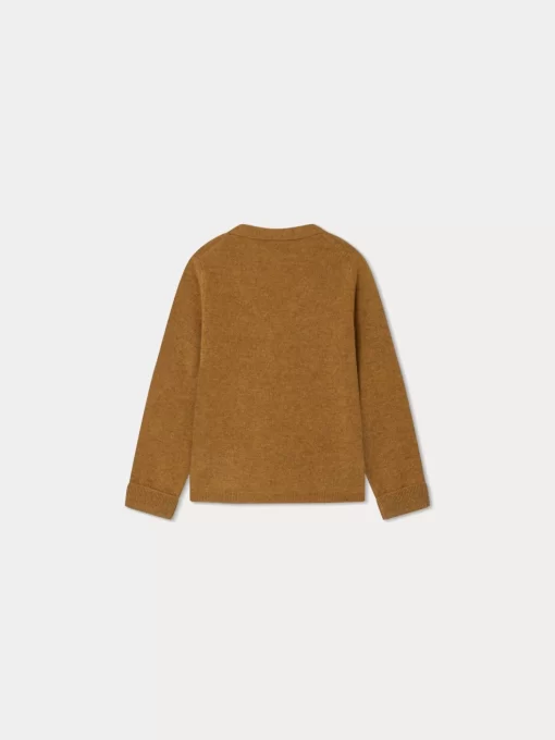 Child Bonpoint Cardigans And Sweaters | Tilian Cardigan Camel