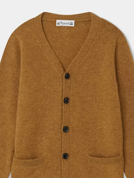 Child Bonpoint Cardigans And Sweaters | Tilian Cardigan Camel