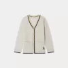 Child Bonpoint Cardigans And Sweaters | Tilian Cardigan Heathered Gray