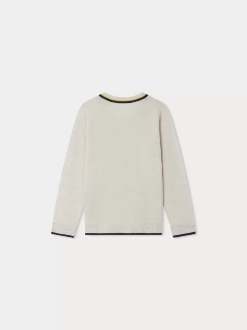 Child Bonpoint Cardigans And Sweaters | Tilian Cardigan Heathered Gray