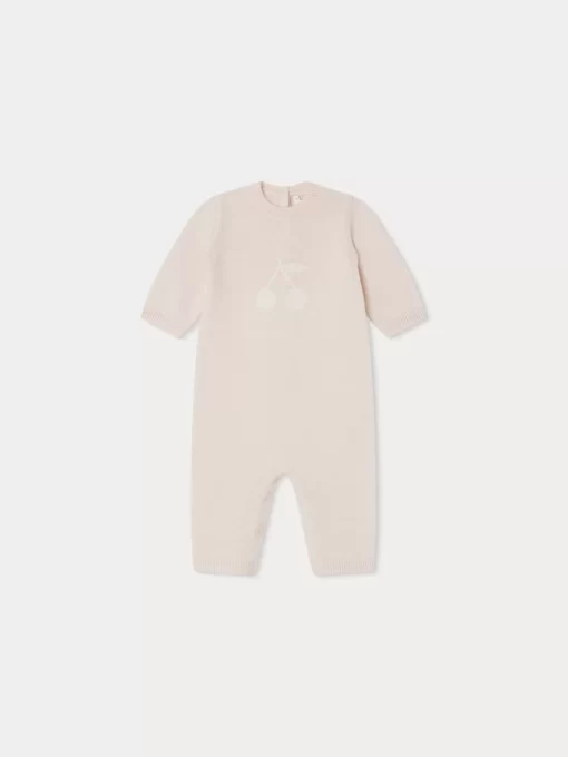 Newborn & Baby Bonpoint Sets And Jumpsuits | Tilouana Bodysuit Powdered Rose