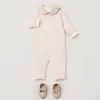 Newborn & Baby Bonpoint Sets And Jumpsuits | Tilouana Bodysuit Powdered Rose