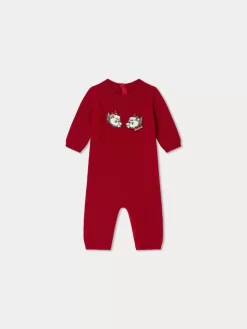 Newborn & Baby Bonpoint Sets And Jumpsuits | Tilouana Romper Ruby