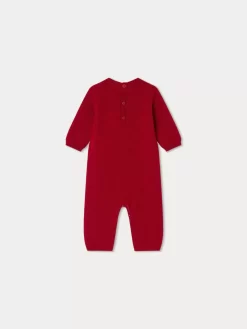 Newborn & Baby Bonpoint Sets And Jumpsuits | Tilouana Romper Ruby