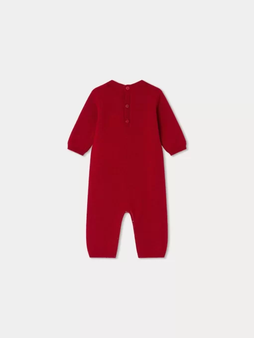 Newborn & Baby Bonpoint Sets And Jumpsuits | Tilouana Romper Ruby