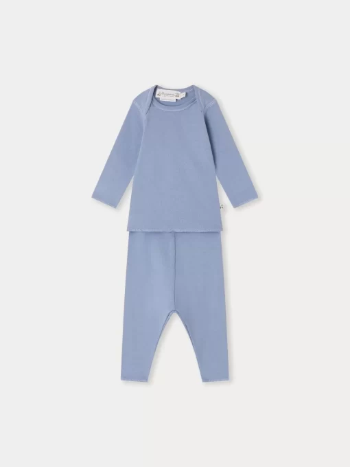 Newborn & Baby Bonpoint Sets And Jumpsuits | Timi Clothing Set Northern Blue