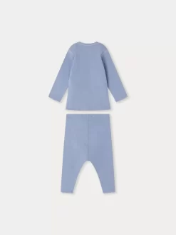 Newborn & Baby Bonpoint Sets And Jumpsuits | Timi Clothing Set Northern Blue