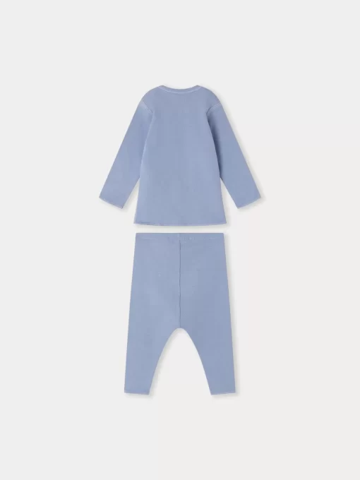 Newborn & Baby Bonpoint Sets And Jumpsuits | Timi Clothing Set Northern Blue