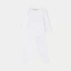 Newborn & Baby Bonpoint Sets And Jumpsuits | Timi Clothing Set White