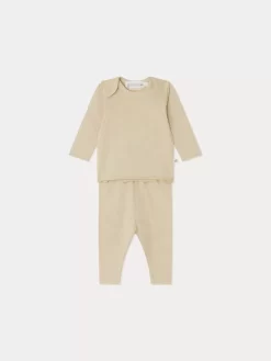 Newborn & Baby Bonpoint Sets And Jumpsuits | Timi Set Beige