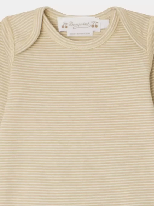 Newborn & Baby Bonpoint Sets And Jumpsuits | Timi Set Beige