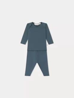 Newborn & Baby Bonpoint Sets And Jumpsuits | Timi Set Emerald Green