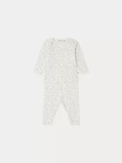 Newborn & Baby Bonpoint Sets And Jumpsuits | Timi Set Gray Blue