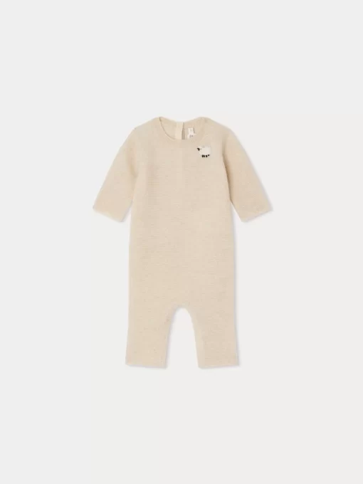 Newborn & Baby Bonpoint Sets And Jumpsuits | Tinoe Romper Natural