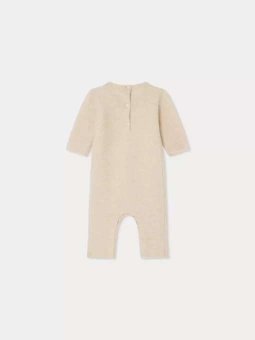Newborn & Baby Bonpoint Sets And Jumpsuits | Tinoe Romper Natural
