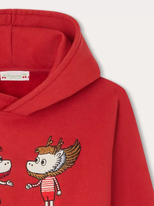 Child Bonpoint Sweatshirts | Tita Sweatshirt Red