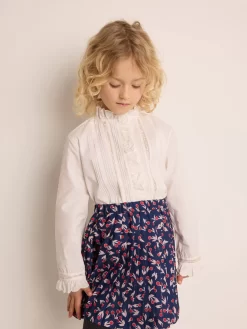 Child Bonpoint Tops | Tivi Blouse Milk White