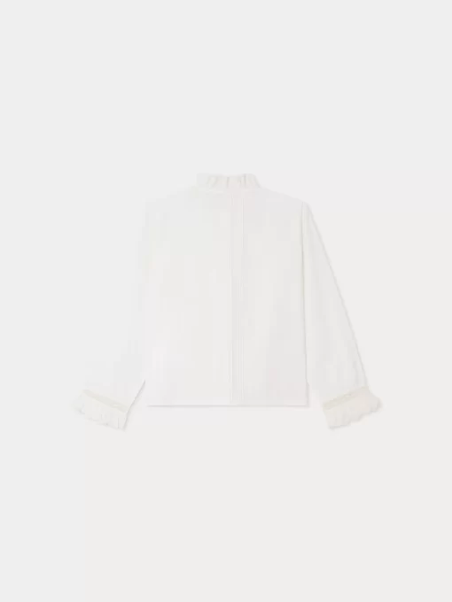 Child Bonpoint Tops | Tivi Blouse Milk White