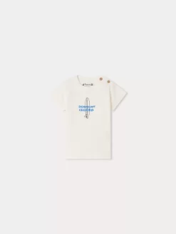 Newborn & Baby Bonpoint Tops | Tom T-Shirt Ecru