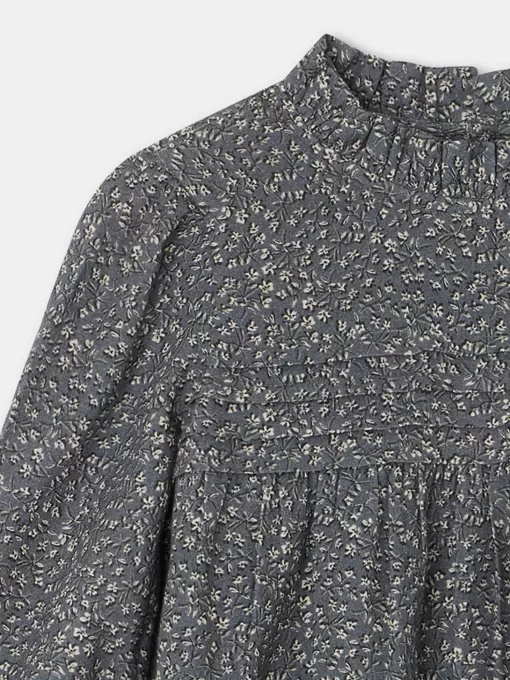 Child Bonpoint Dresses | Topaz Dress Slate Grey