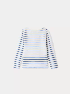 Child Bonpoint Tops | T-Shirt Baudelaire Bleu