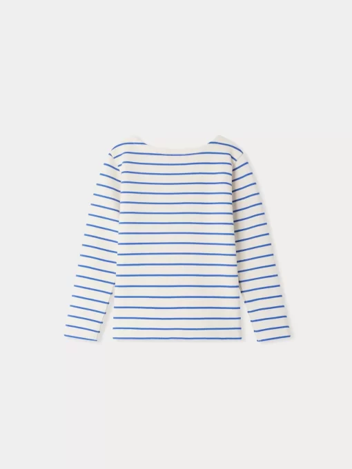 Child Bonpoint Tops | T-Shirt Baudelaire Bleu